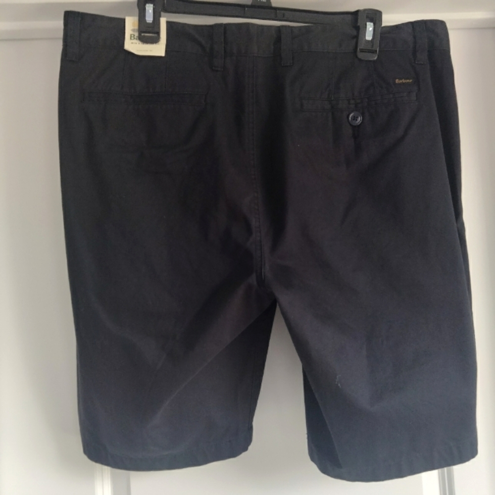 NWT 40 Barbour 10" Men's Regular Fit City Navy Neus Chino Khaki Shorts NEW - Picture 12 of 12